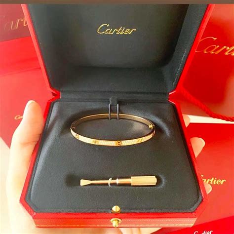 cartier love bracelet 2nd hand|cartier love bracelet fashionphile.